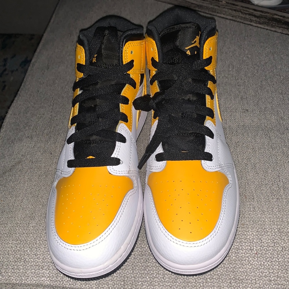Jordan1 Y-7 New Gold yellow black